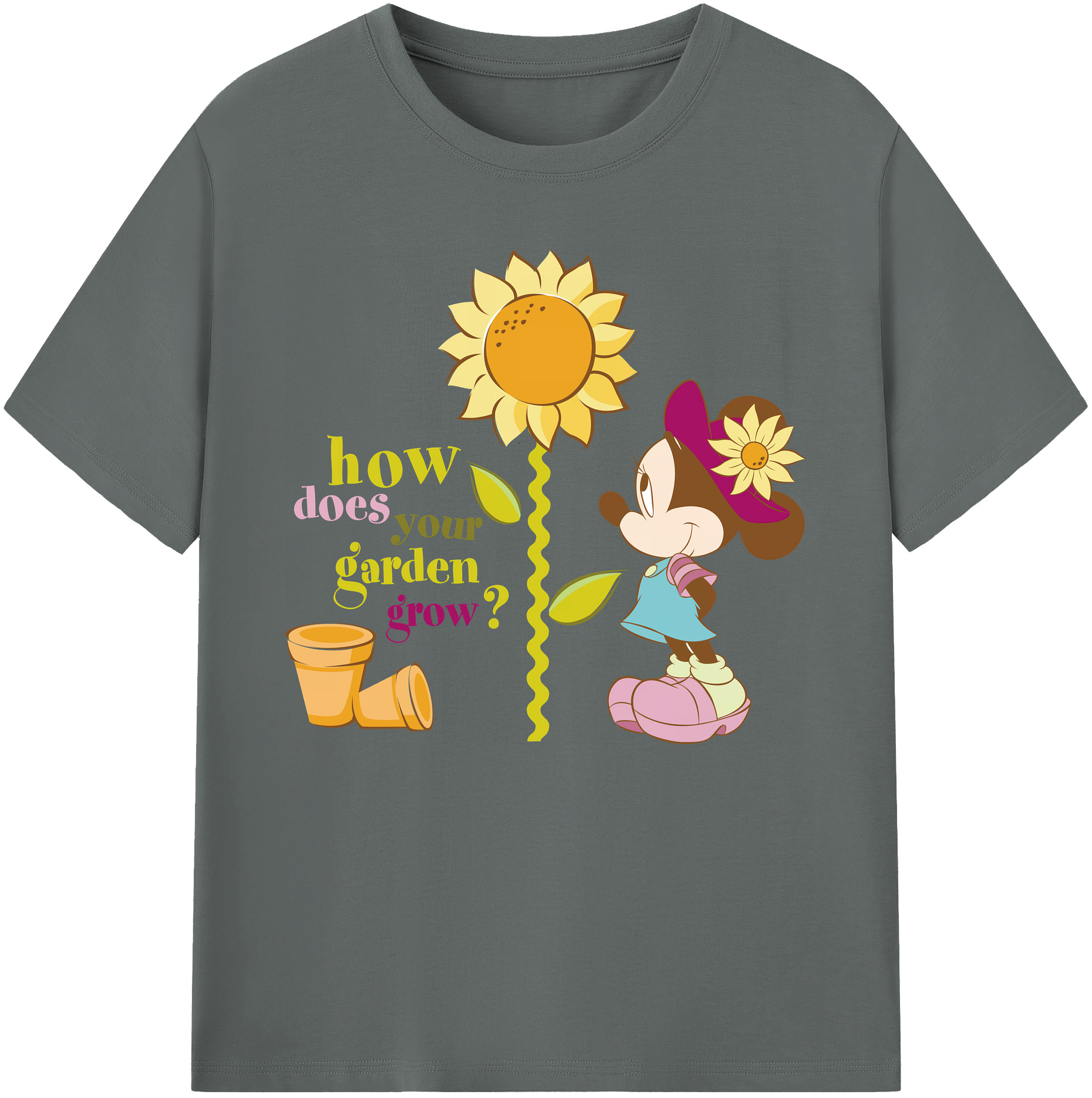 ミッキーマウス Mickey Mouse 綿100％ メンズ半袖Tシャツ｜肌触りやわらか＆通気性